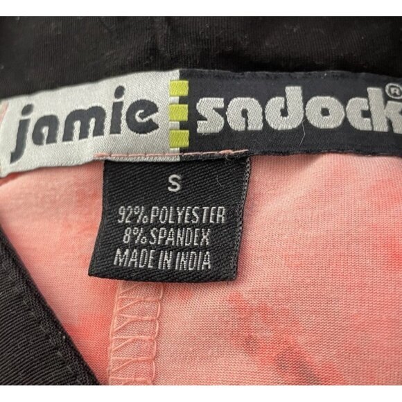 JAMIE SADOCK Zip Pull Over DRESS Neon Orange Cruise Gorpcore Golf SIZE SMALL - Picture 4 of 4